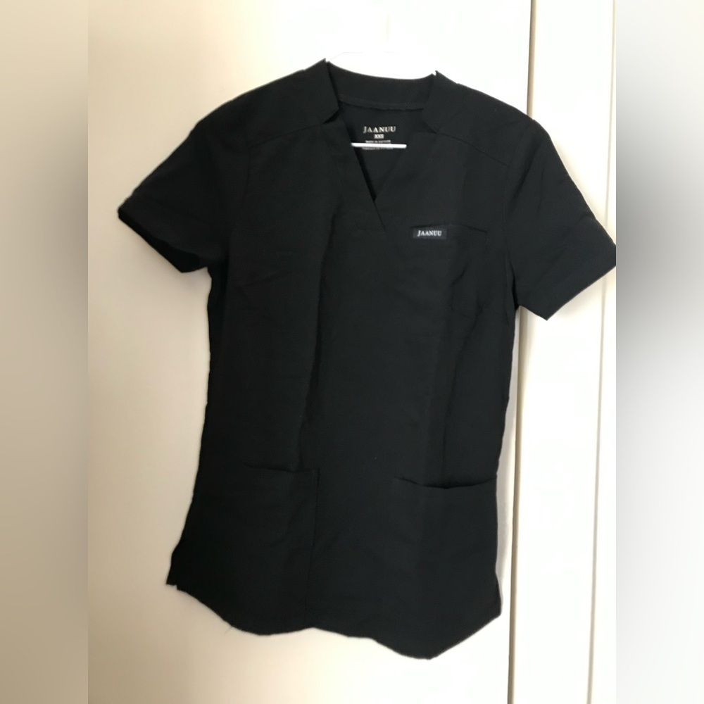 Jaanuu Black Scrub Set XXS/XXS Tall